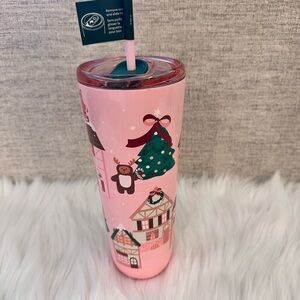 Starbuck Holiday 2025 Bears & Gingerbread House Tumbler